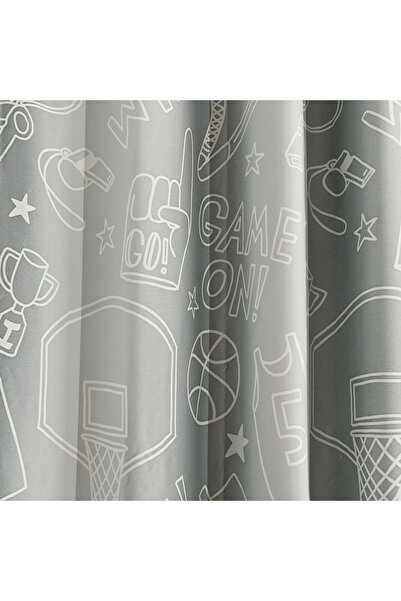erorex Arcade 2-Piece Team Play Blackout Curtain Set - 135x240 cm