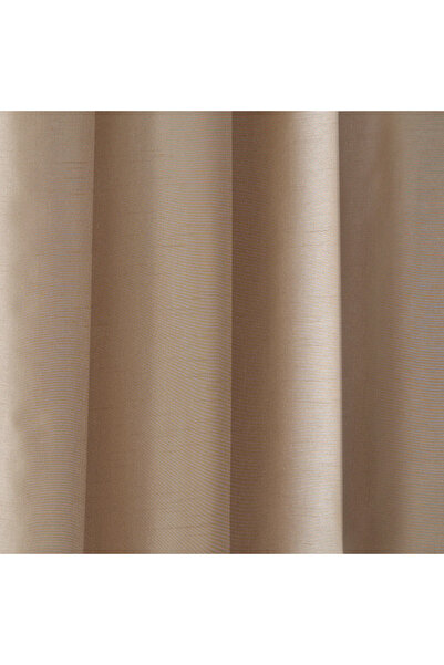 erorex Amity Dupioni Extra Long Single Curtain - 140x300 cm