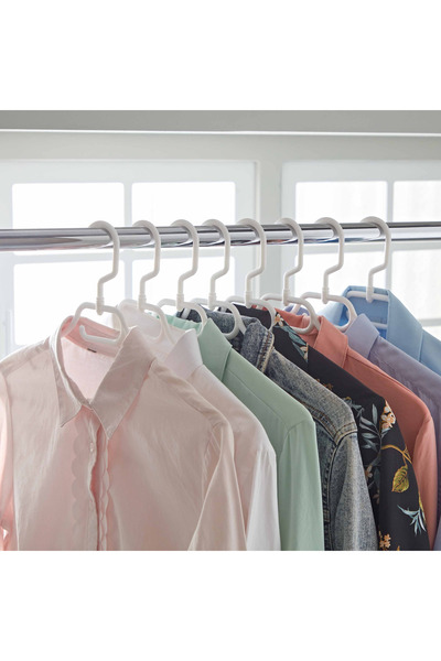 Generic Vega Rotating Clothes Hanger - Set of 8