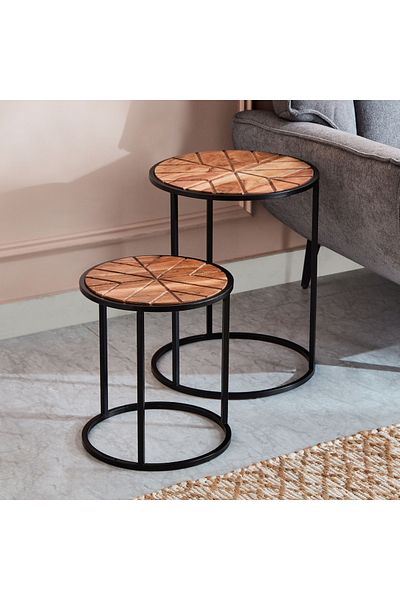 erorex Swathe Nest of Tables - Set of 2