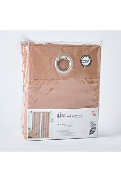 erorex UNI 4-Piece Blackout Curtain Set - 140x240 cm