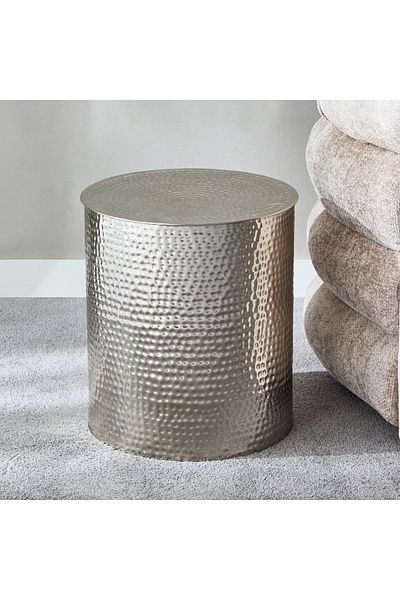 erorex Orient Hammered End Table