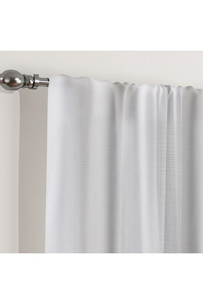 erorex Cardiff 2-Piece Lined Curtain Pair with Back Tab and Rod Pocket - 140x300 cm