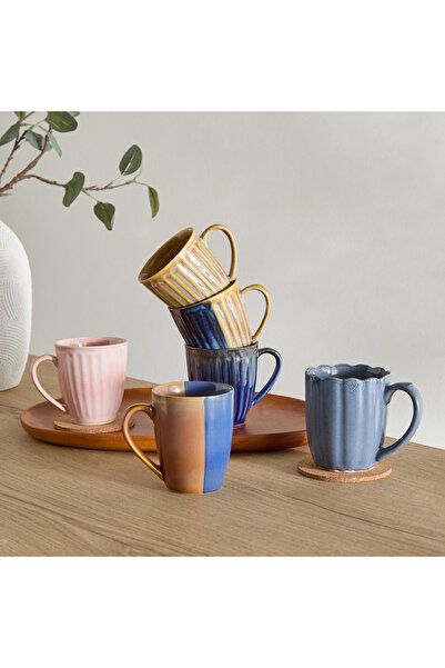 erorex Donna Ribbed Mug - 300 ml