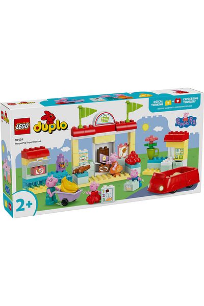 LEGO Set LEGO DUPLO - Purcelusa Peppa si Supermarketul (10434)
