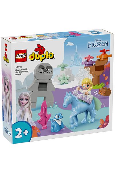 LEGO Set LEGO DUPLO - Elsa si Bruni in Padurea Fermecata (10418)