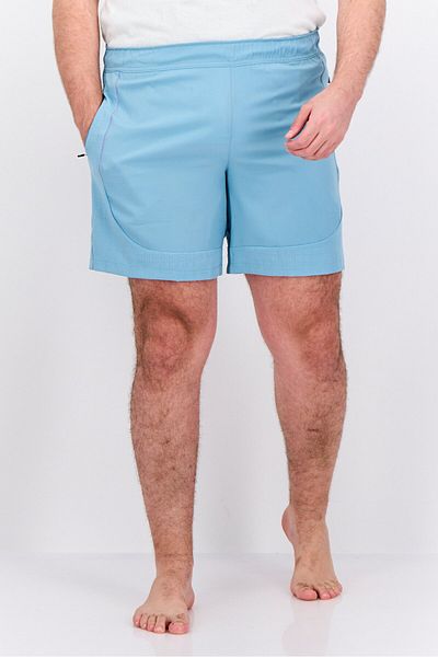 motion Men Drawstring Plain Board Shorts, Marina Blue