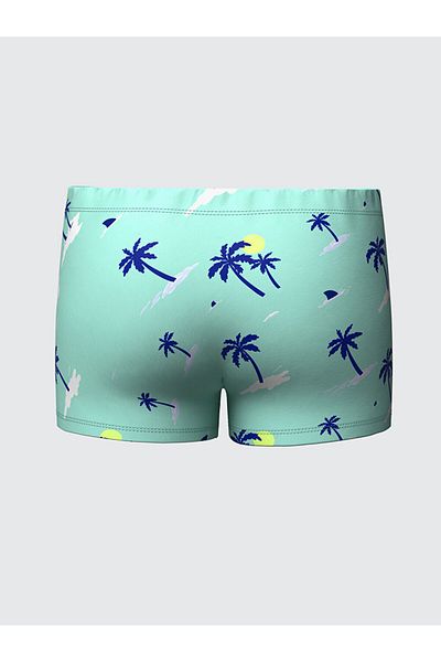 LC Waikiki Αγόρια σορτς κολύμβησης LCW ECO Green με ελαστική μέση