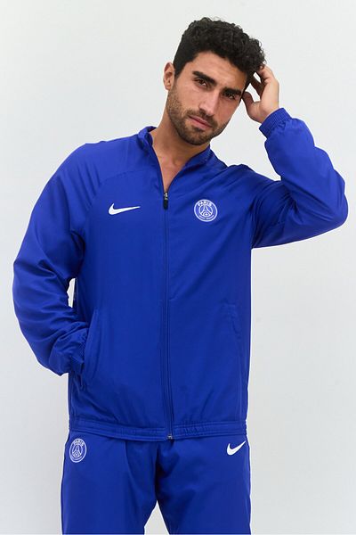 Nike Men 2 Pcs Sportswear Fit Long Sleeve Training Tracksuits, Blue