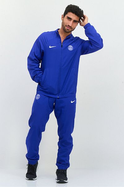Nike Men 2 Pcs Sportswear Fit Long Sleeve Training Tracksuits, Blue