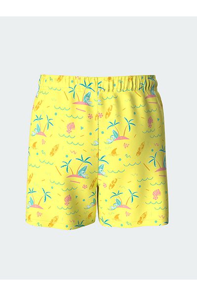 LC Waikiki New Season Elastic Waist Printed Boys Sea Shorts - S5L707Z4