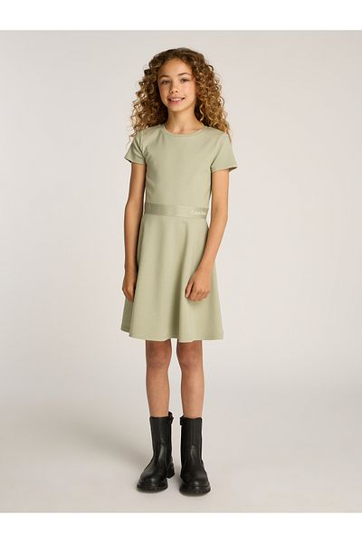 Calvin Klein Calvin Klein Girls Green A-Line Dress