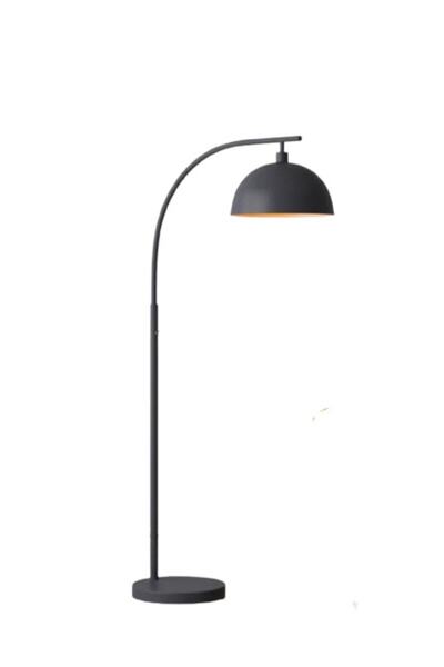 Genel Markalar Retro Rustik Metal Lambader Köşe Lambası Yerden Aydınlatma