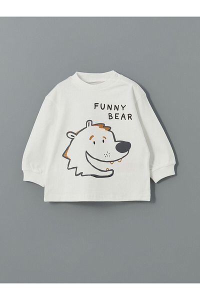 LC Waikiki Crew Neck Baby Boy T-Shirt and Pants 2Pcs