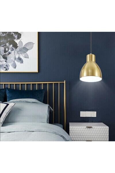 habek avize Tekli Mat Altın Sarkıt Koridor Bar Üstü Yatak Başı Sarkıt Avize