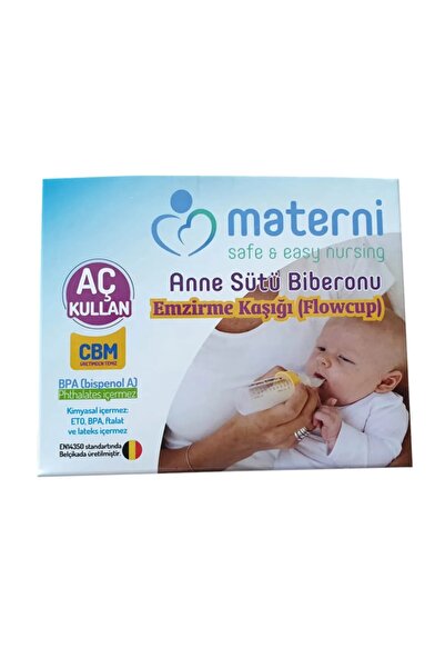 Flowcup Aç Kullan Anne Sütü Emzirme Kaşığı Kaşıklı Biberon