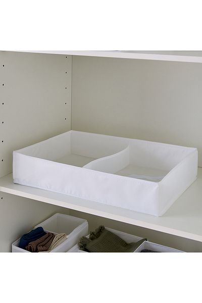 erorex Novel Storage Box with Compartment - 34x51x10 cm