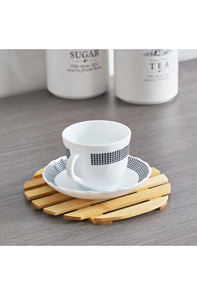 Generic Bamboo Round Trivete - 18 cm