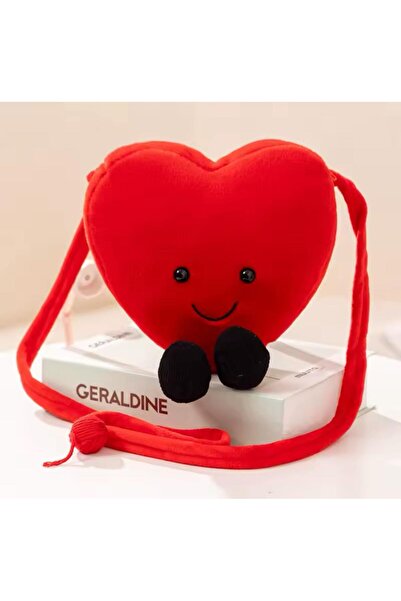 Venus Design Geantă cu inimă de pluș