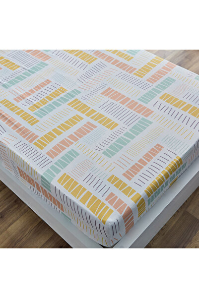 erorex Nora Savana Microfibre Single Fitted Sheet - 90x190+25 cm