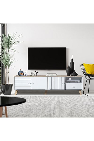 erorex Elsa 1.6 Meter TV Unit for TVs up to 70 inches