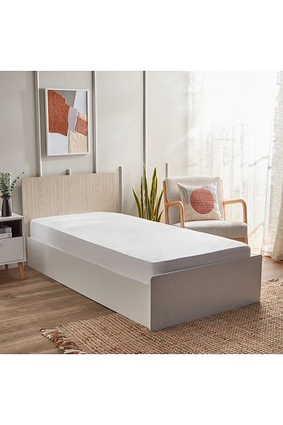 erorex Ferum Micro Jersey Single Fitted Sheet - 90x200+30 cm