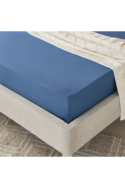 erorex Essential Cotton Twin Fitted Sheet - 120x200+36 cm