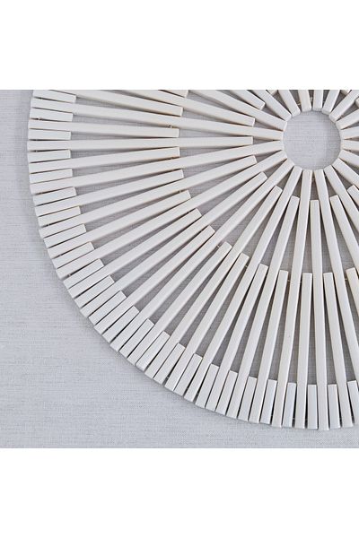 erorex Zen Wooden Stripe Placemat - 38 cm