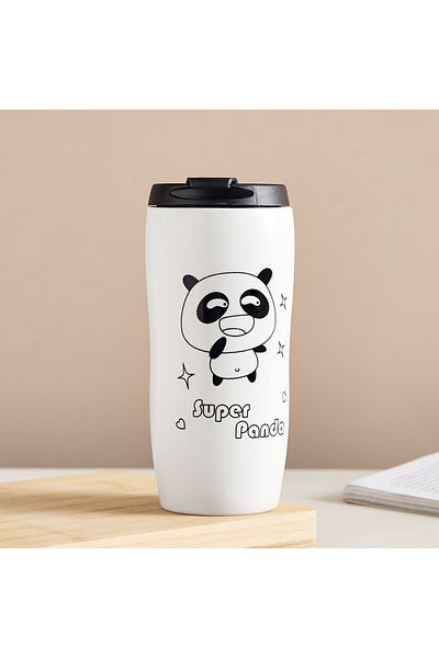 erorex Neo Ceramic Super Panda Decal Sipper - 450 ml
