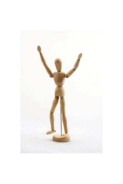 Nur E Ticaret Wooden Robot Model (2)