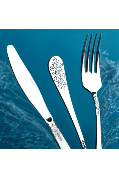 on-on Zeugma 84 Parça Çatal Kaşık Bıçak Seti 18/10