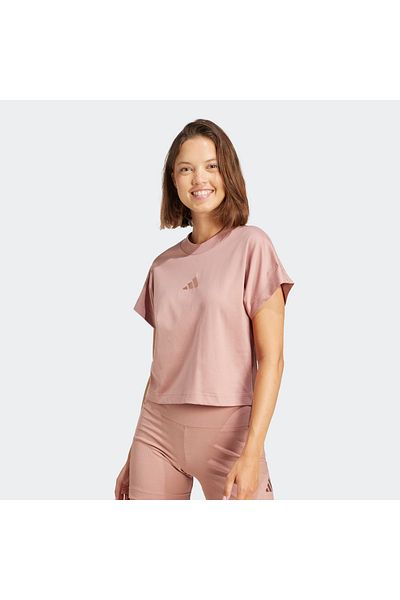 adidas All Szn Women's Pink T-Shirt (Jj1237)