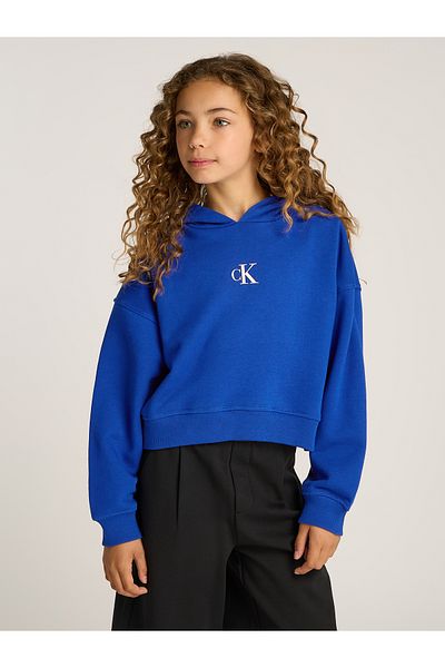 Calvin Klein Girls Blue Sweatshirts