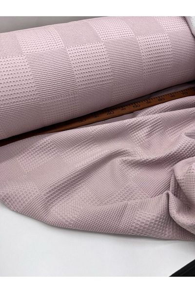 Kumaş Sevdası 100% Cotton Jacquard Honeycomb Pique Fabric 230cm Baby Pique, Sofa Cover, Table Cloth, Babynest