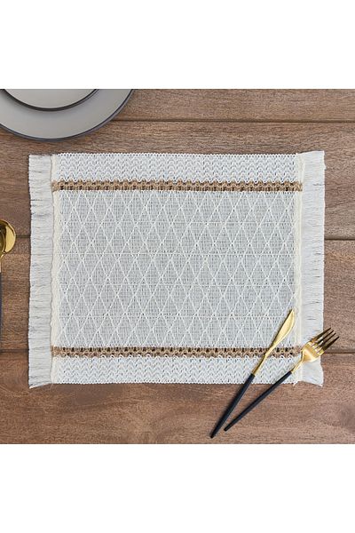 erorex Verbe Woven Placemat - 33x45 cm
