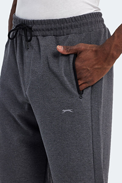 Slazenger KAARLO Erkek Cepli Koyu Gri Şort