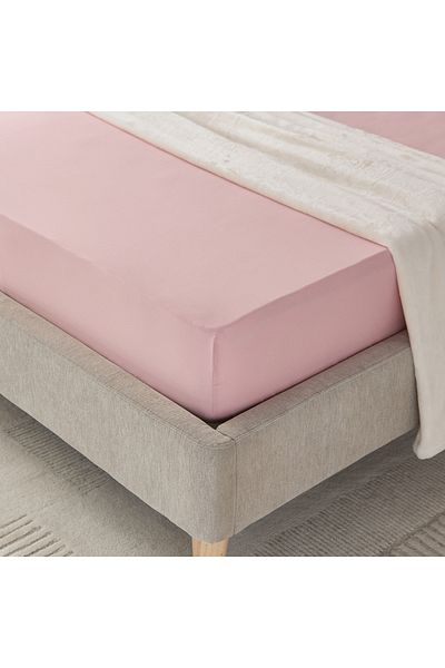 erorex Essential Cotton Twin Fitted Sheet - 120x200+36 cm