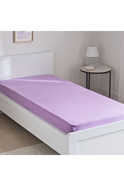 erorex Ivy Meadows Fleeting Single Microfiber Jersey Fitted Sheet - 90x200+25 cm