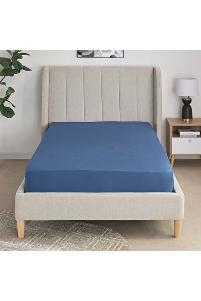 erorex Essential Cotton Twin Fitted Sheet - 120x200+36 cm