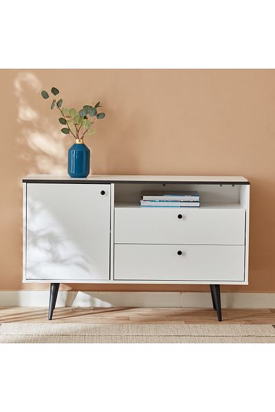 erorex Finland 2-Drawer Sideboard with Door