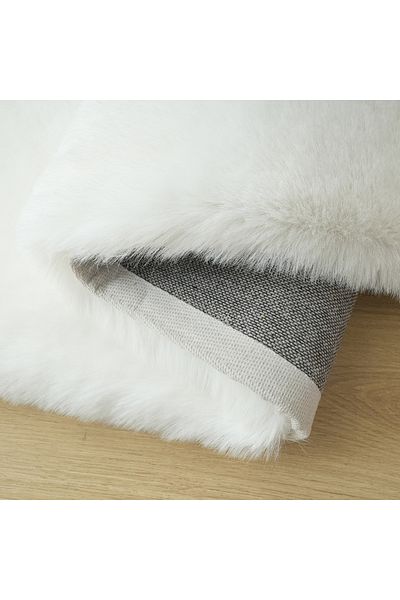 erorex Luxy Bliss Premium Faux Rabbit Fur Rug - 80x150 cm