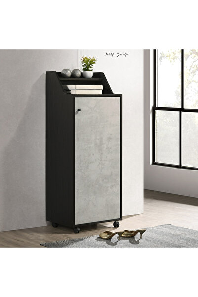 Generic Rover 18-Pair Portable Shoe Cabinet with Rack Storage