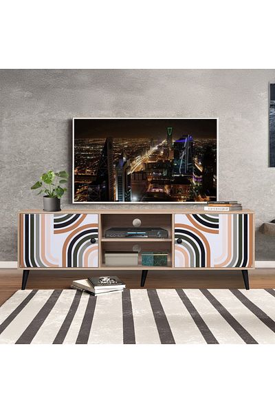 erorex Marshall 1.6 Meter TV Unit for TVs up to 70 inches