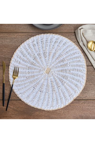 erorex Canecraft Rattan Placemat - 38 cm