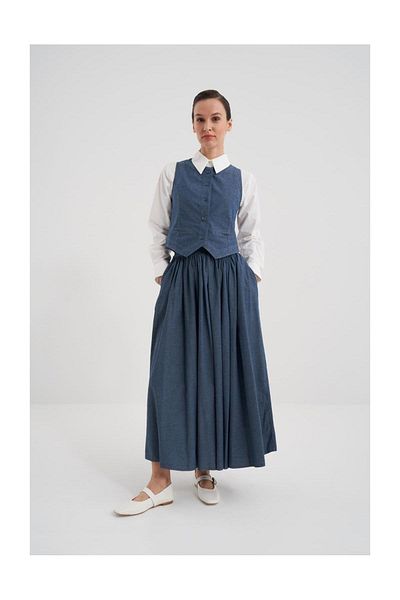 FUSHYA Vestă din denim