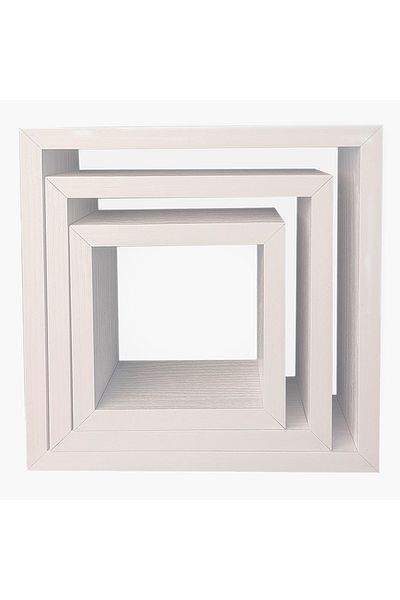 erorex Jazz Cube 3-Piece Wall Shelf Set