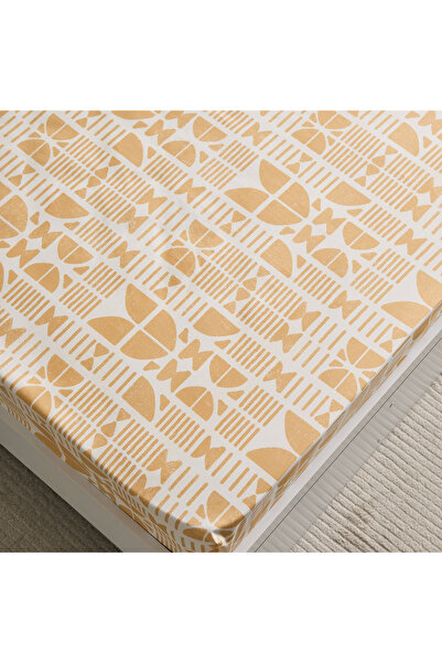 erorex Matrix 2-Piece Coral Single Flat Sheet Set - 140x240 cm