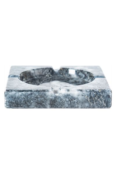 Mudo Home Black Grace Marble Ashtray