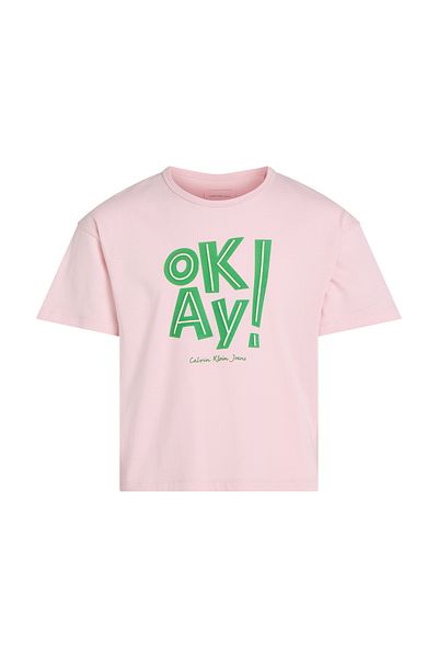 Calvin Klein Girls Pink T-Shirt