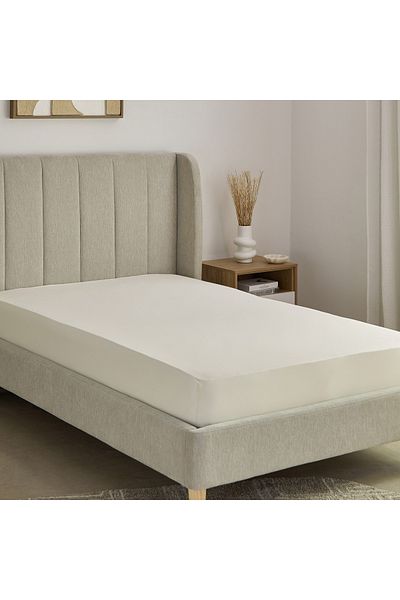 erorex Essential Cotton Twin Fitted Sheet - 120x200+36 cm